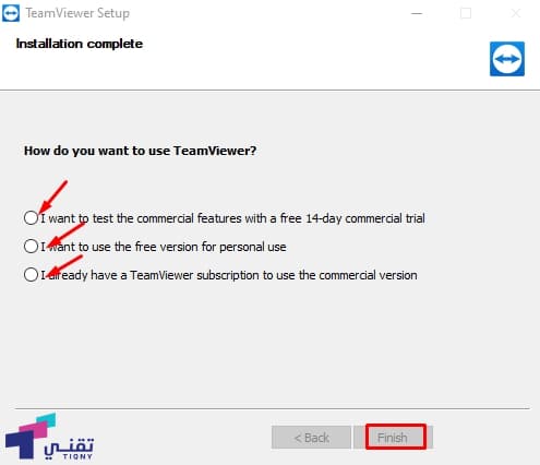 ارسالة رسالة تاكيد حساب تيم فيور