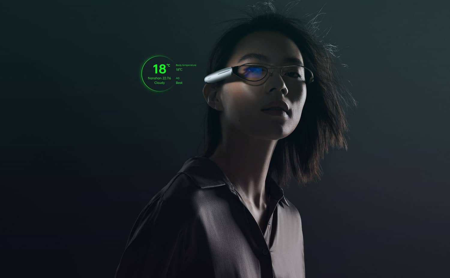 أوبو تنافس جوجل بإعلانها عن نظارتها Oppo Air Glass