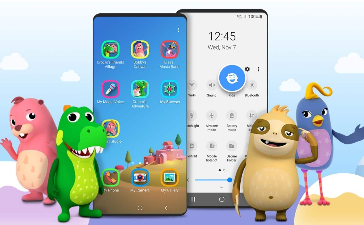 سامسونج تحدث Samsung Kids بواجهة One UI 4