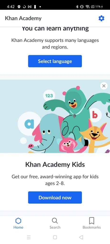 برنامج khan academy

