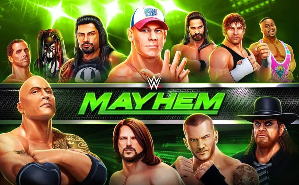 لعبة مصارعة WWE Mayhem