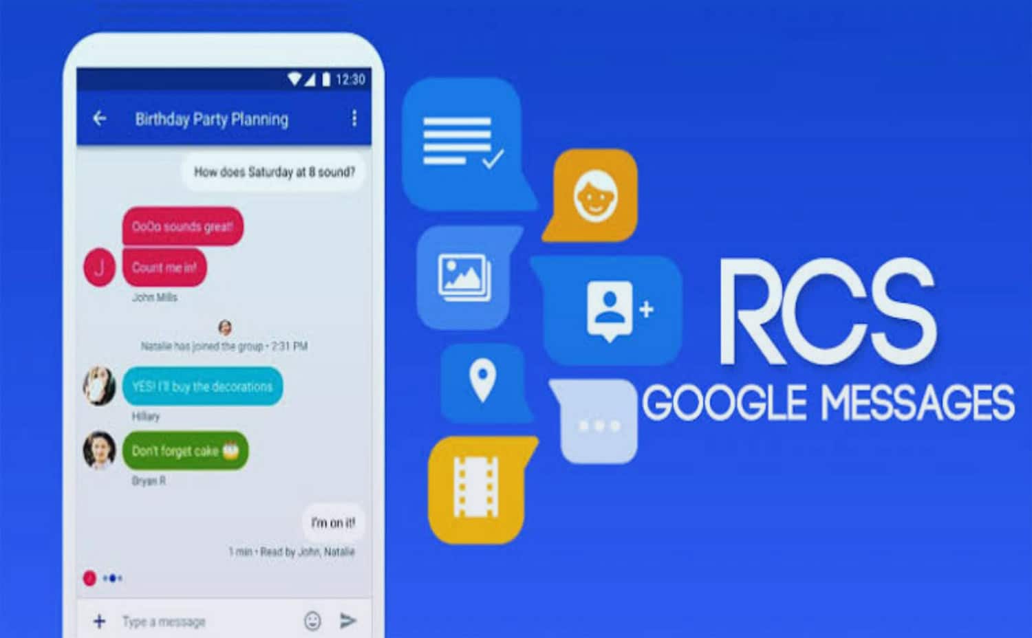 تطبيق Google RCS يستخدم ميزات مشابهة لتطبيق iMessage