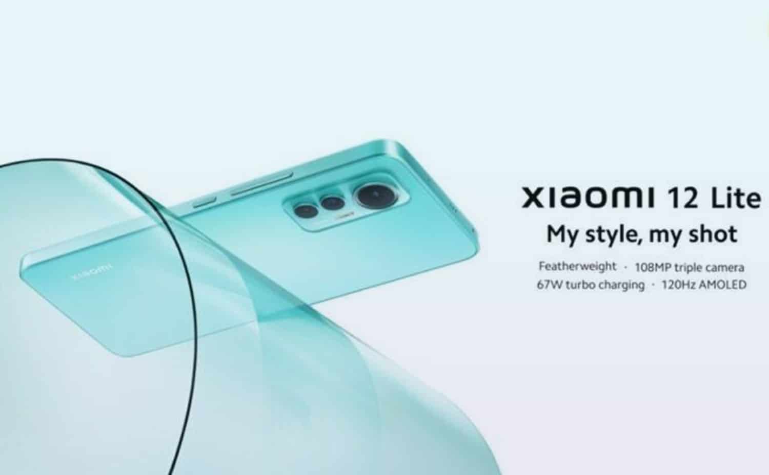 مواصفات وموعد إطلاق هاتف Xiaomi 12 Lite