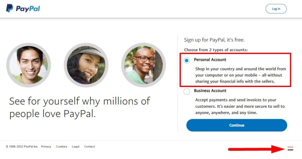 موقع PayPal للمدفوعات الرقمية