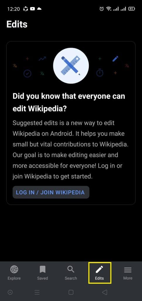 تطبيق ويكيبيديا
