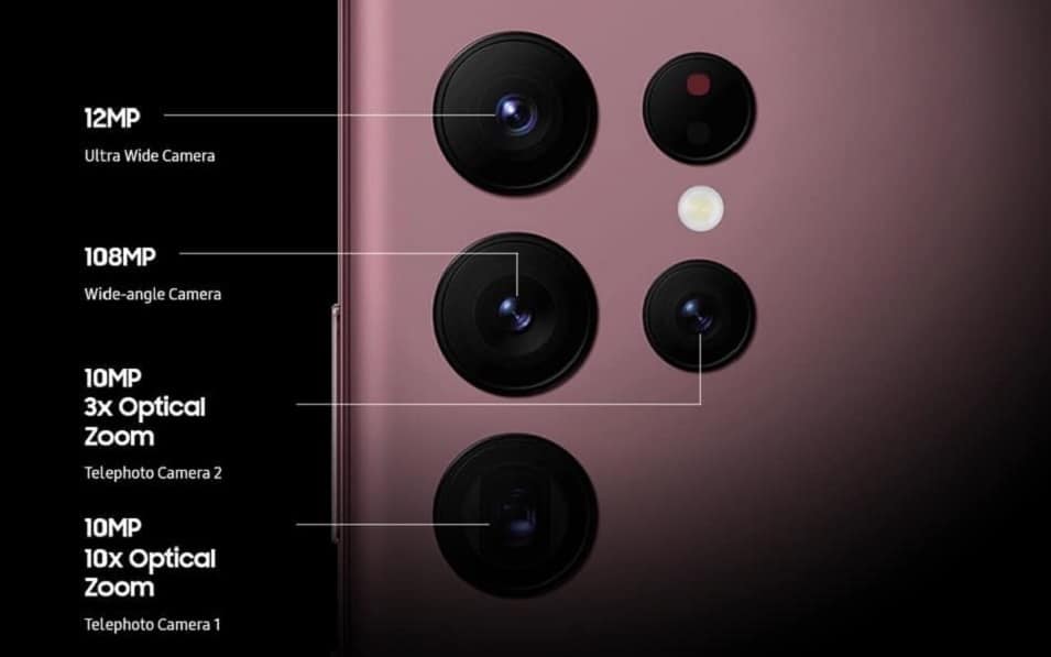 كاميرا هاتف Galaxy S23 Ultra