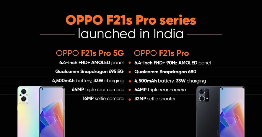 الإعلان الرسمي لهاتف OPPO F21s Pro 4G