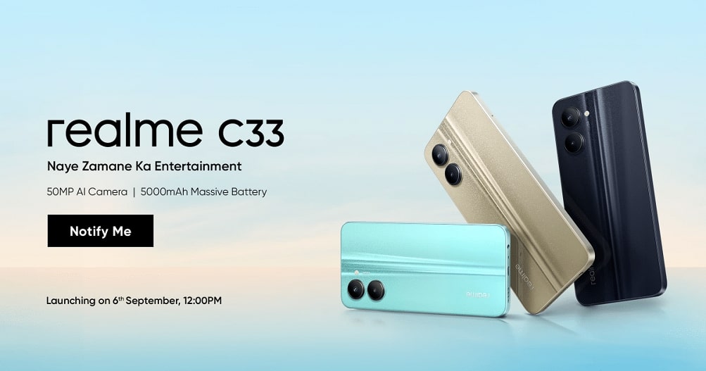 موعد إطلاق هاتف Realme C33