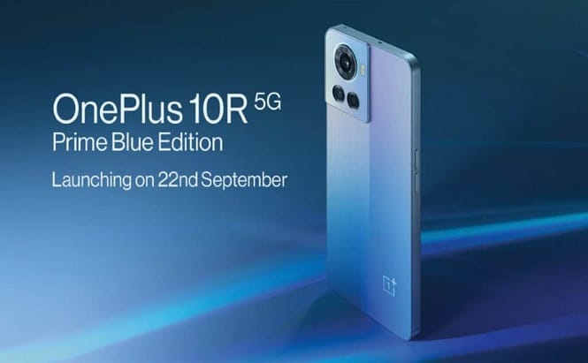 هاتف OnePlus 10R Prime Blue Edition