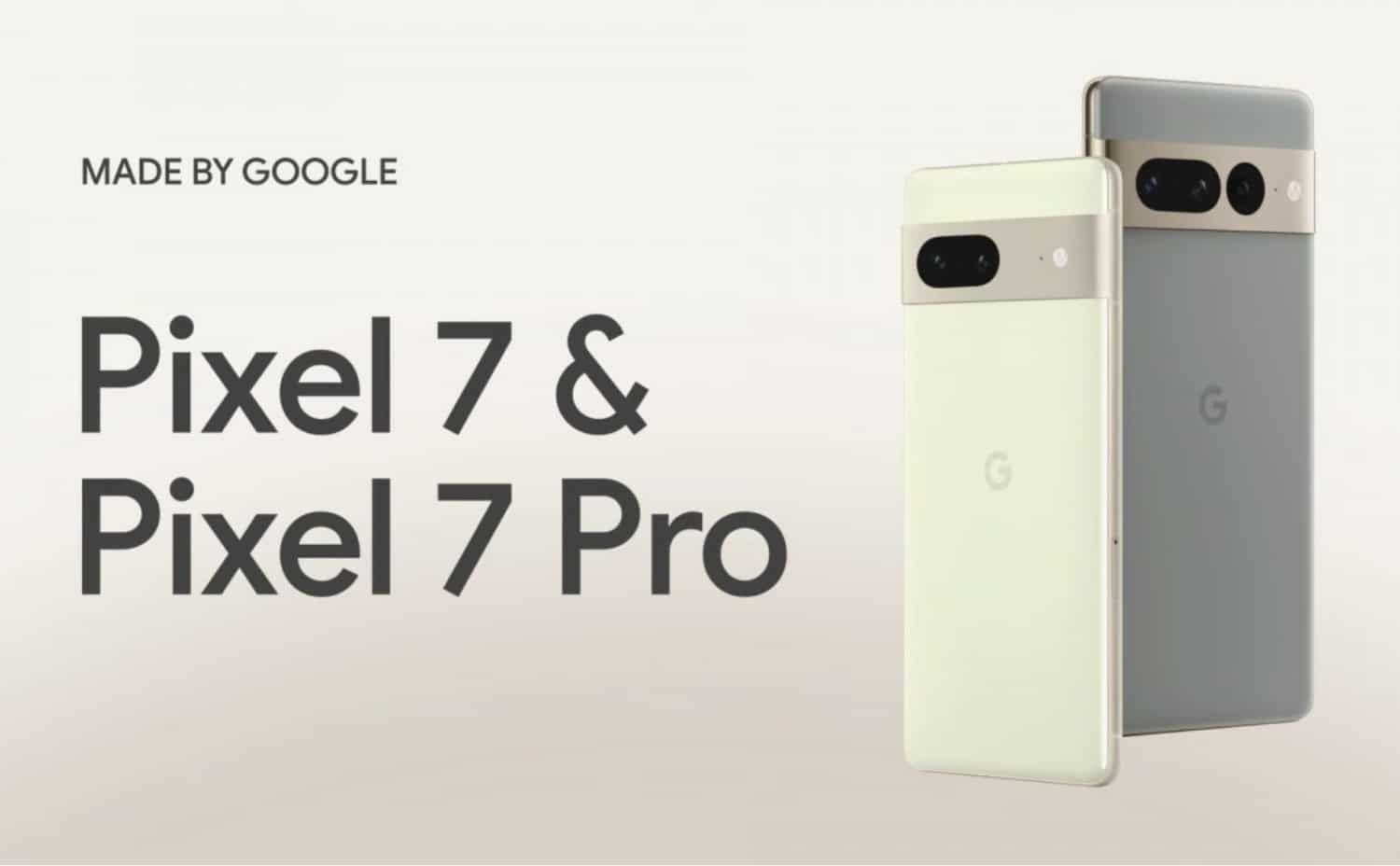 الاعلان عن هاتف Pixel 7 و 7 Pro
