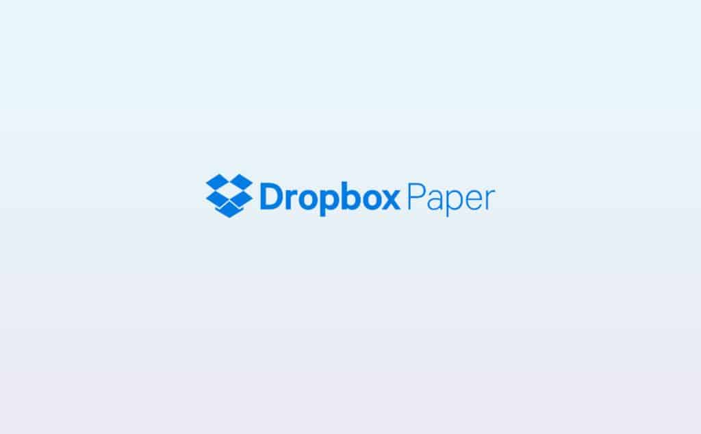 برنامج Dropbox Paper