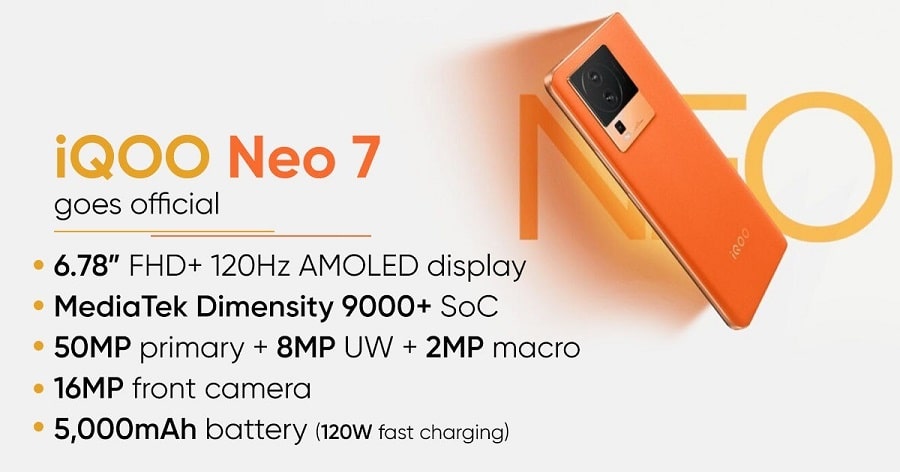 هاتف iQOO Neo 7